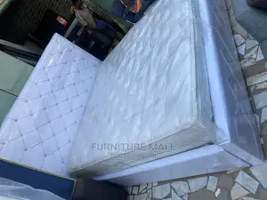 Queen Bed Wiith Mattress . Free Delivery