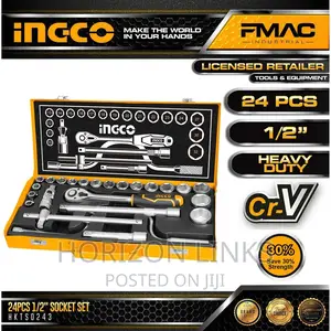Ingco 24pcs 1/2" Socket Set Hkts0243