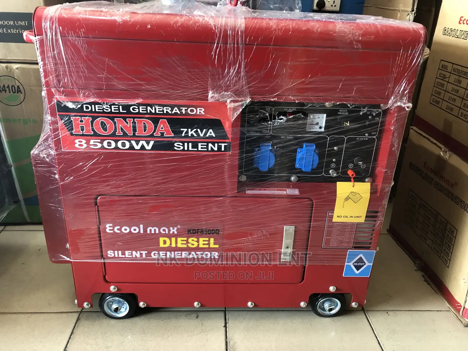 Fw_ Honda 7.5kw Generator 8500Q