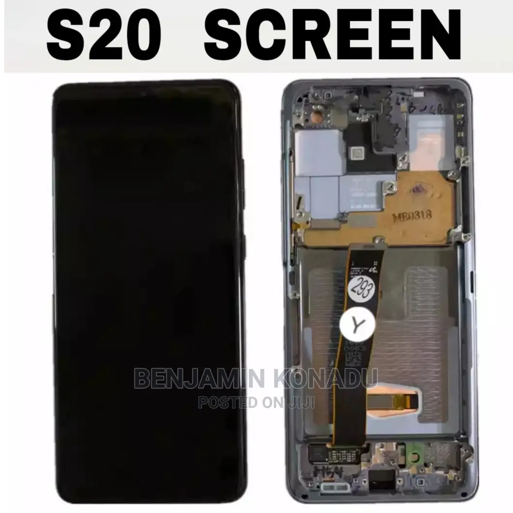 Original Samsung S20 Screen Support Finger Print