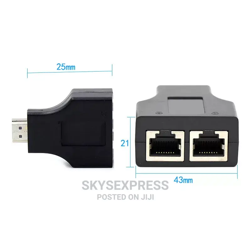 HDMI Extender by Cat - 5E or Cat6 Cable