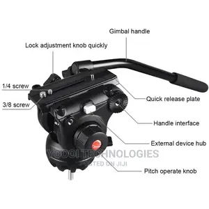 Puluz Heavy Duty Alluminum Tripod For Dslr/ Slr Cameras