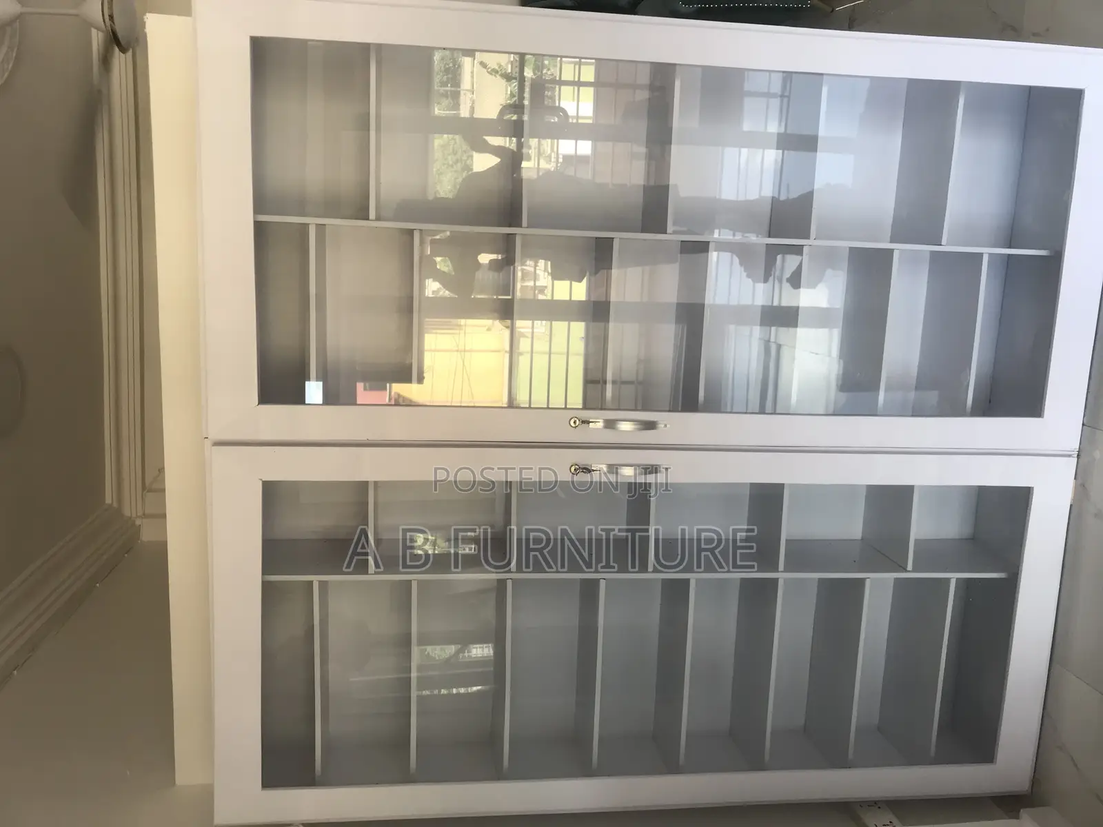Shoe Rack With Door Glass