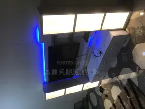Tv Stand With Shelves and Led