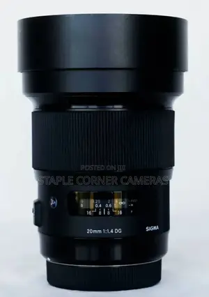 Sigma 20mm F1.4 DG ART LENS Canon Fit