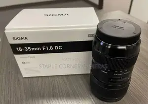 Sigma 18-35mm F1.8 Art Lens Canon Fit