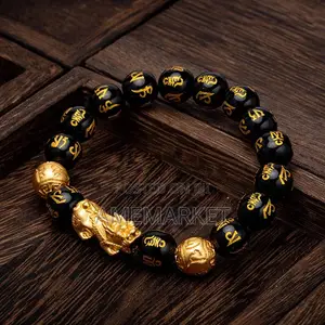 Mantra Wealth Bracelet Good Luck Energy Bracelet. Lucky Wear