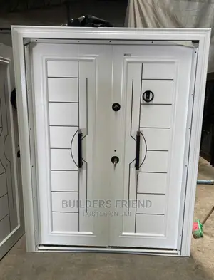 New Double Heavyduty Double Lock Security Door+Locks Set