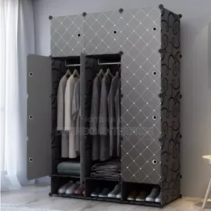 12 Cubes Plastic Wardrobe