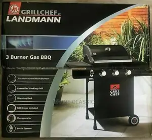 3 Burner Gas Barbecue Grill
