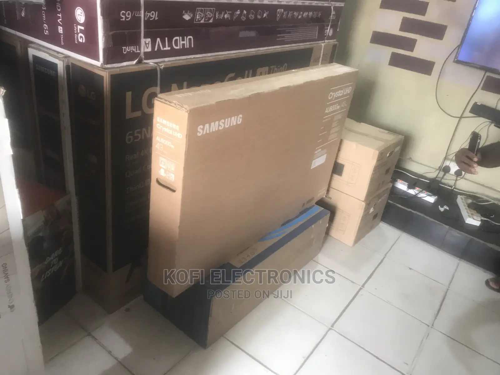 Crystal Samsung LED TV 50AU8072 50 "4K Ultra HD Smart
