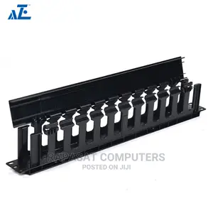 Horizontal Plastic Cable Manager - Plastic Duct With Cover