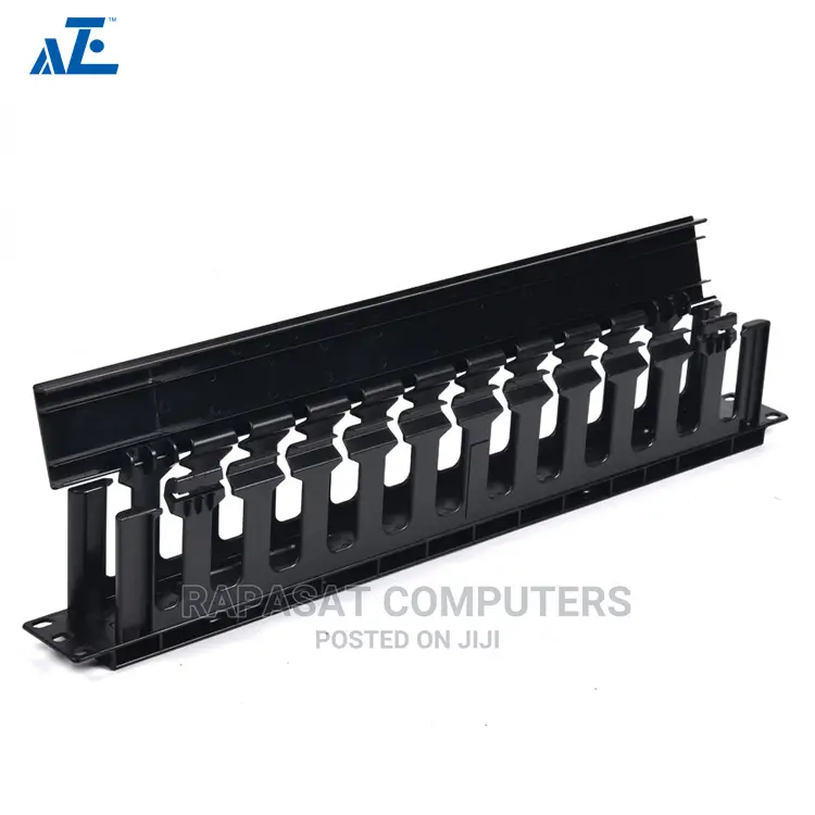 Horizontal Plastic Cable Manager - Plastic Duct With Cover