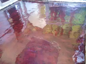 3D Epoxy Installation, Metallic Flooring