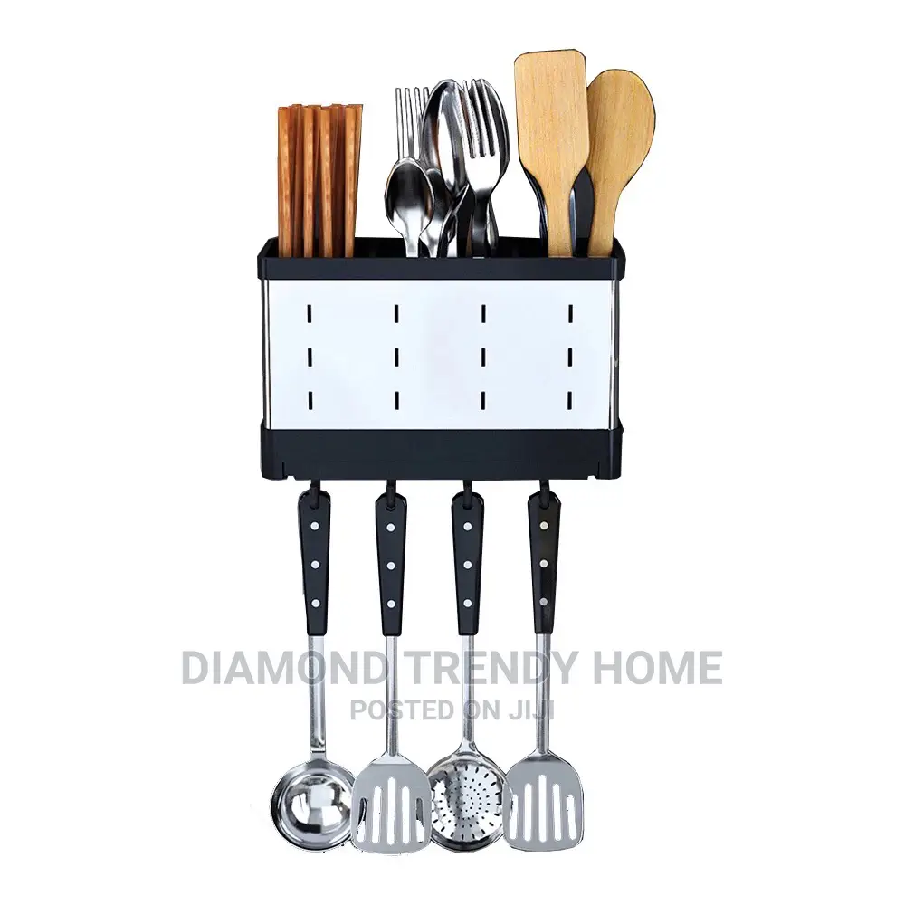 Wall Mounted Kitchen Utensil Holder