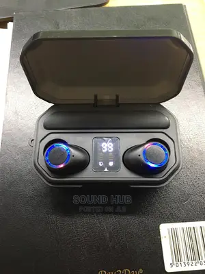 Ear Buds With Integrated Power Bank