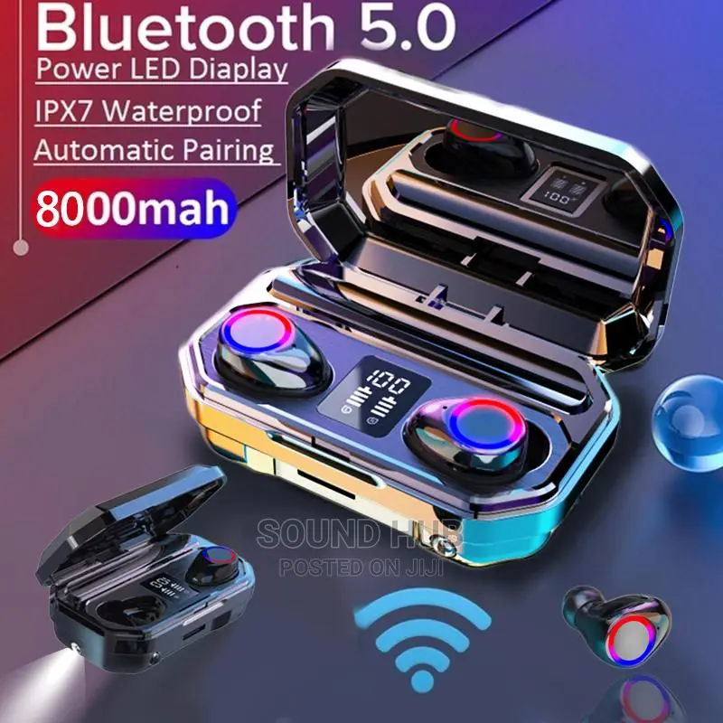 Ear Buds With Integrated Power Bank