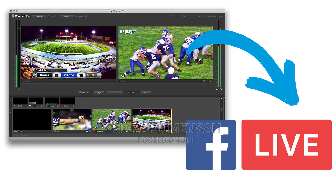 Software for Live Streaming
