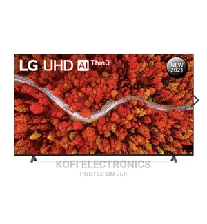 New LG 86 Inch, 4K Hdr Smart, Uhd Tv, 86up8050pvb