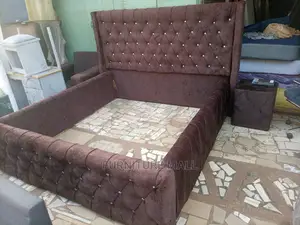 Family Bed Frame With Side Table. Free Delivery