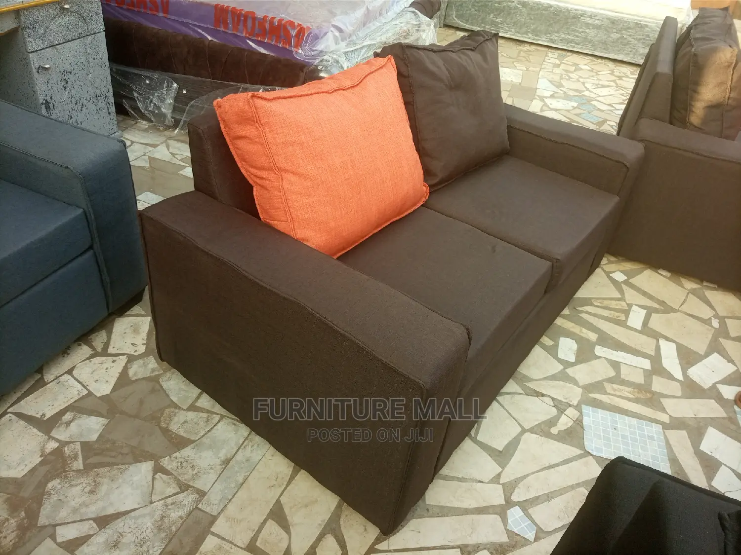 Blended Colored 2in1 Sofa . Free Delivery
