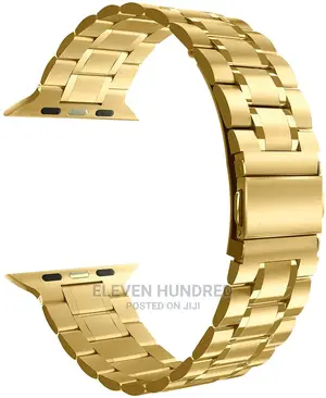 Watch Strap for Iwatch 42mm 44mm Stainless Steel Gold