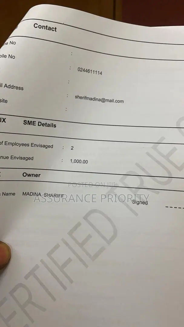 Business Registration