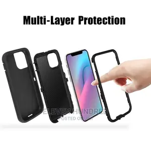 iPhone 14pm 13pm 12pm 11pm Heavy Shock Prof Case