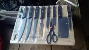 11pcs Knife Set With Cutting Board(German Style)