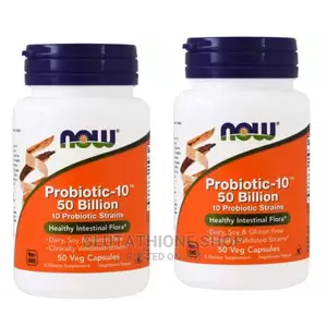 Now Foods, Probiotic-10, 50 Billion, 50 Veg Ca