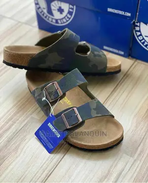 Original Birkenstock Suede Camo