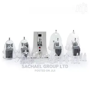 Therapy Massaging Cups and Machine