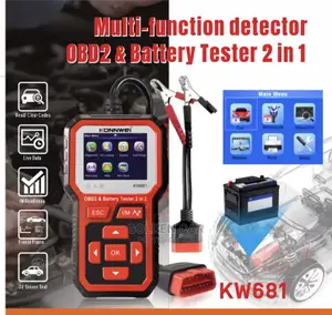 Konnwei KW681 OBD2 Car Diagnostic Battery Scanner