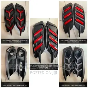 Honda Civic 2016 Back Bumper Led Reflectors