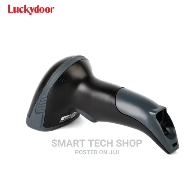 1D Wireless Laser Barcode Scanner With Stand and USB Type C
