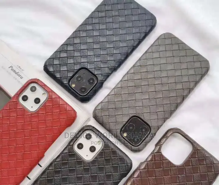 Real Leather Mesh Case 4 iPhone 13promax 13pro13 12promax 12
