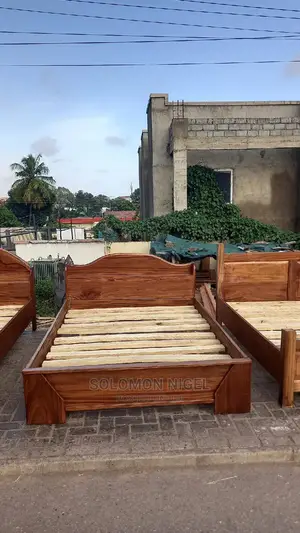 Foriegn Size Wooden Double Bed Frame. 60"×80"