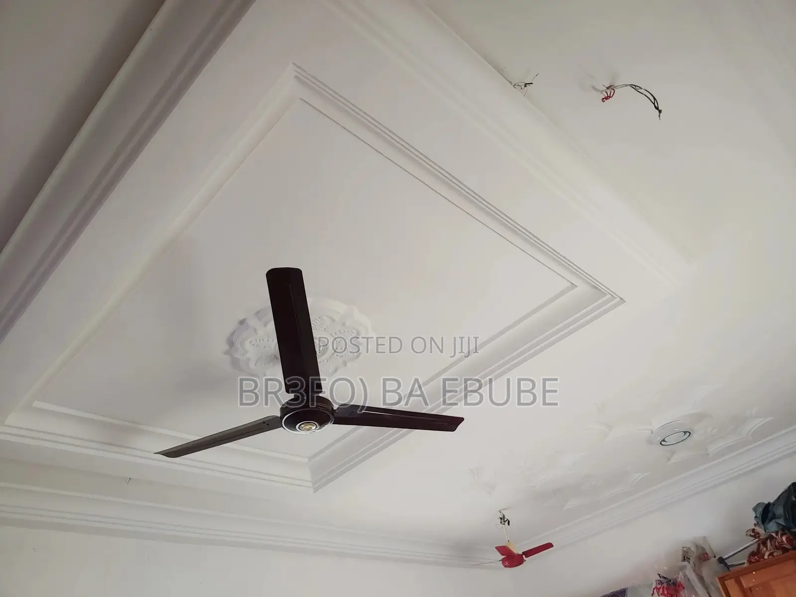 Br3fo) Ba P.O.P Ceiling, Painting, Wallpaper Deco