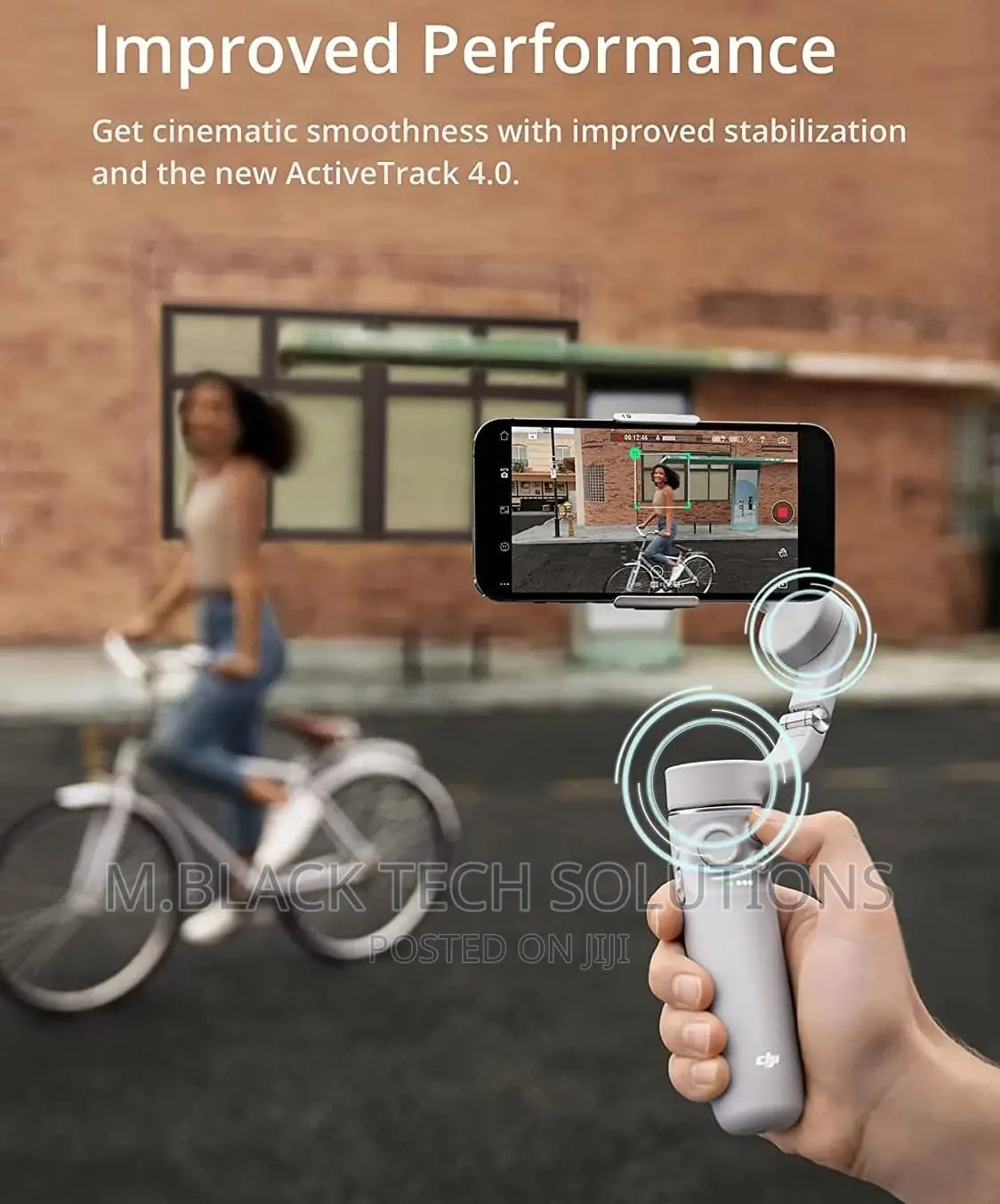 Dji Om 5 Smartphone Gimbal Stabilizer, 3-Axis Phone Gimbal