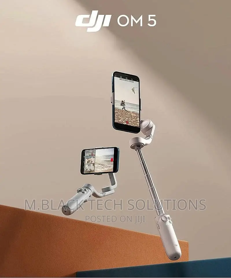 Dji Om 5 Smartphone Gimbal Stabilizer, 3-Axis Phone Gimbal