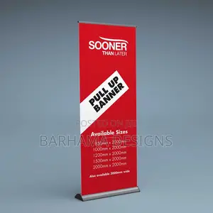 Pull Up Banner Design and Print (Standard Size)