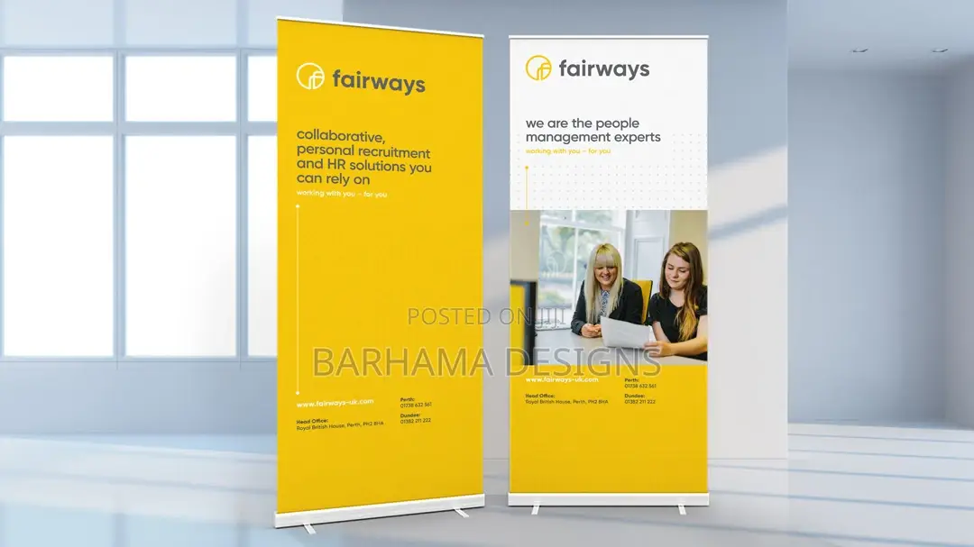 Pull Up Banner Design and Print (Standard Size)