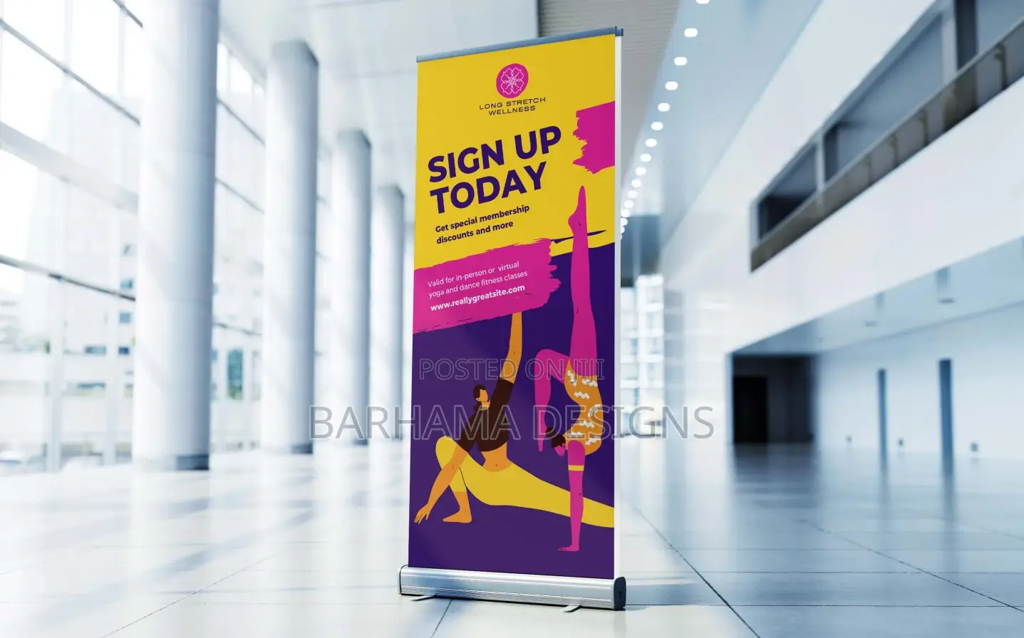Pull Up Banner Design and Print (Standard Size)