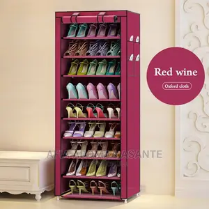 10 Steps Clothed Shoe Rack