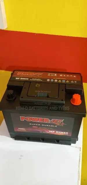 Powerjet Car Battery 12v 55ah Plate 13 + Free Delivery