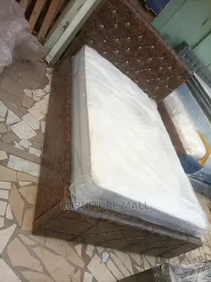 Clean Canadian Queen Size Bed Frame With Mattress .Fre