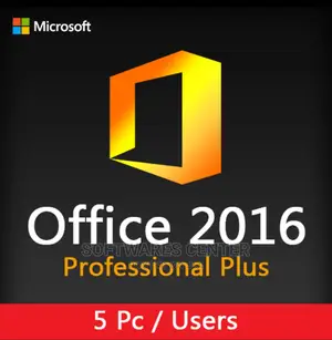Microsoft Office 2016 Professional Plus Key (5 PC)