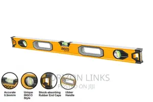Ingco Spirit Level Rule 200cm Hsl08200