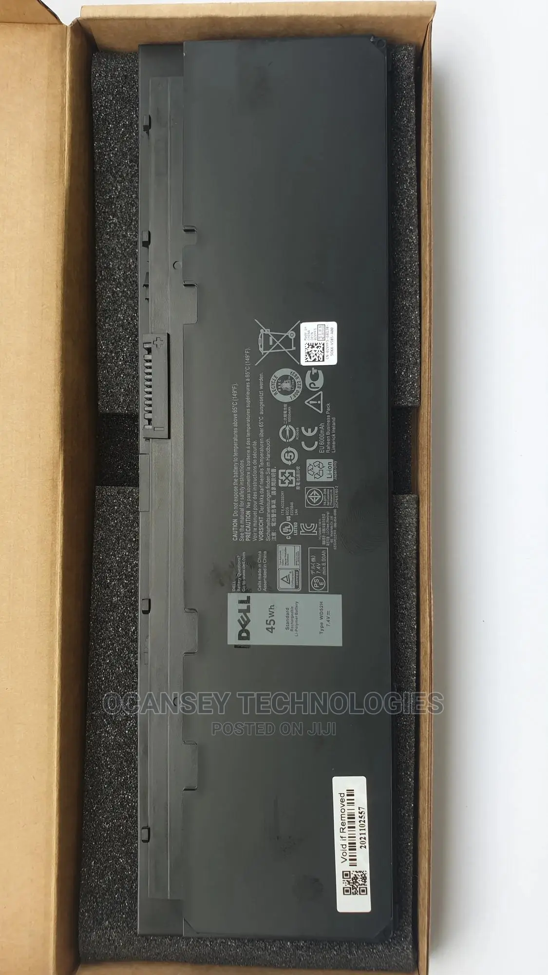 Original Dell Vfv59 Laptop Battery for E7240 E7250