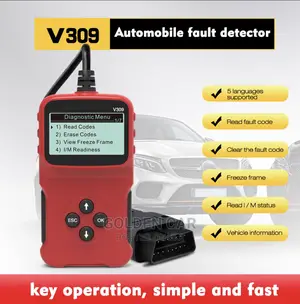 V309 OBD2 Car Diagnostic Scanner